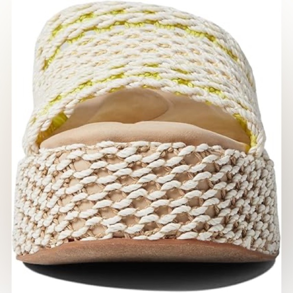 RAG & BONE Logan Crochet Flatform Slide Sandals - Picture 3 of 4